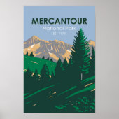 Mercantour National Park Frankreich Poster (Vorne)