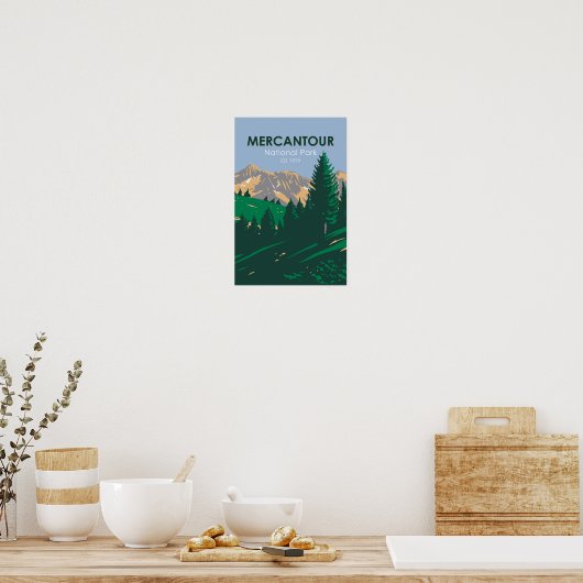 Mercantour National Park Frankreich Poster (Küche)