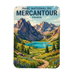 Mercantour-Nationalpark Frankreich Magnet