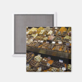 Mercat de Sant Josep, verschiedene Schokoladenküch Magnet (Vorderseite/Rückseite)