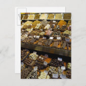 Mercat de Sant Josep, verschiedene Schokoladenküch Postkarte (Vorne/Hinten)