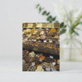 Mercat de Sant Josep, verschiedene Schokoladenküch Postkarte (Stehend Vorderseite)