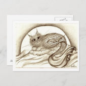 Mercat vom Mond Postkarte (Vorne/Hinten)