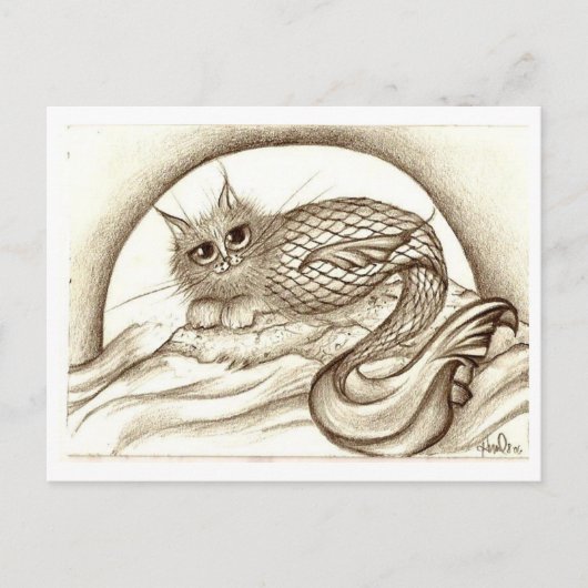 Mercat vom Mond Postkarte (Vorderseite)