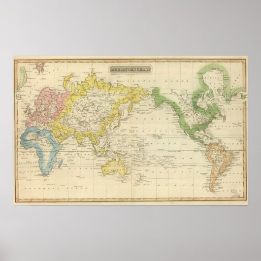 Mercator-Diagramm 2 Poster (Vorne)