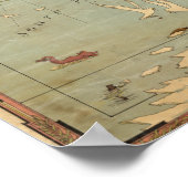 Mercator Map of the World Poster (Ecke)