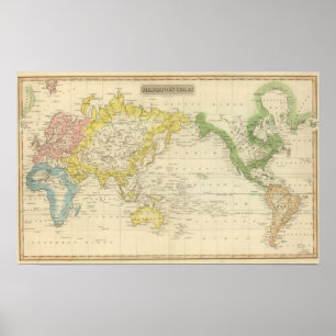 Mercators Diagramm 2 Poster