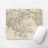 Mercators Projektion der Welt Mousepad (Mit Mouse)
