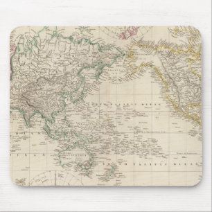 Mercators Projektion der Welt Mousepad