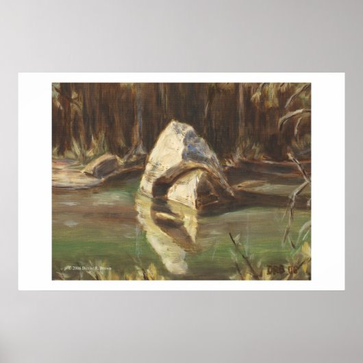 Merced Mirror Print Poster (Vorne)