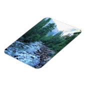 Merced River by Happy Isles, Yosemite, CA Magnet (Linke Seite)