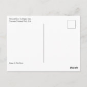 Merced River by Happy Isles, Yosemite, CA Postcard Postkarte (Rückseite)