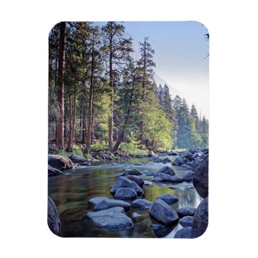 Merced River | Yosemite National Park at Sunrise Magnet (Vertikal)