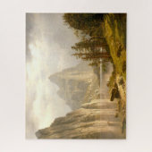 Merced River-Yosemite Valley, Albert Bierstadt Puzzle (Vertikal)