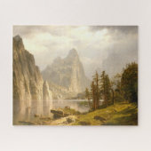 Merced River-Yosemite Valley, Albert Bierstadt Puzzle (Horizontal)