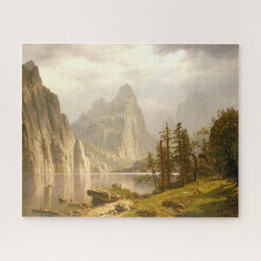 Merced River-Yosemite Valley, Albert Bierstadt Puzzle (Horizontal)
