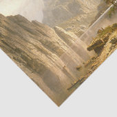 Merced River-Yosemite Valley, Albert Bierstadt Seidenpapier (Ausschnitt)