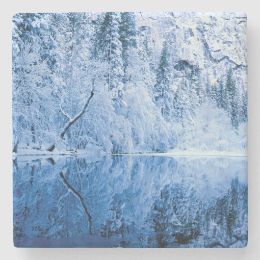 Merced| Yosemite National Park, CA Steinuntersetzer (Vorderseite)