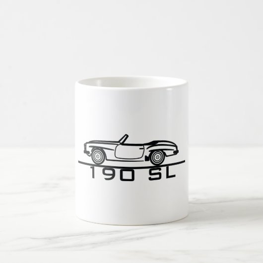 Mercedes 190 SL Typ 121 Kaffeetasse (Mittel)