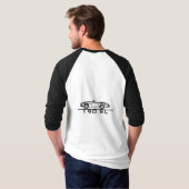 Mercedes 190 SL Typ 121 T-Shirt (Schwarz voll)