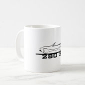 Mercedes 280 SL Typ 107 Kaffeetasse (Vorderseite Links)