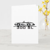 Mercedes 300 SL Karte (Gelbe Blume)