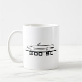 Mercedes 300 SL Typ 107 Kaffeetasse (Links)