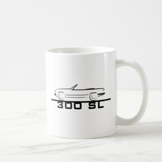 Mercedes 300 SL Typ 107 Kaffeetasse (Rechts)