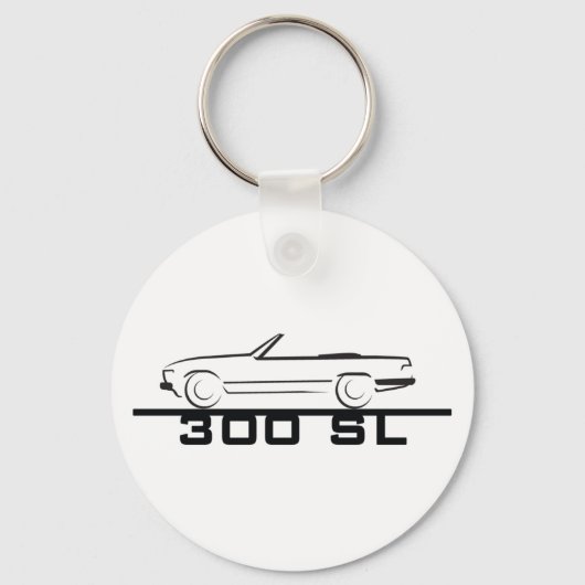 Mercedes 300 SL Typ 107 Schlüsselanhänger (Vorderseite)