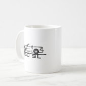 Mercedes 350 SL Typ 230 Kaffeetasse (Vorderseite Links)