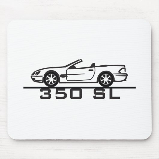 Mercedes 350 SL Typ 230 Mousepad (Vorne)