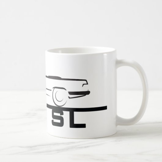 Mercedes 450 SL Typ 107 Kaffeetasse (Rechts)