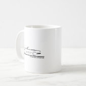 Mercedes 450 SL Typ 107 Kaffeetasse (Vorderseite Links)