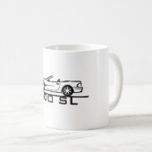 Mercedes 500 SL Typ 230 Kaffeetasse (VorderseiteRechts)
