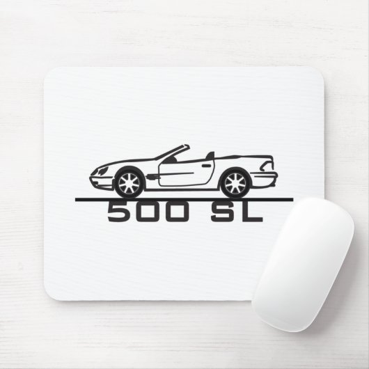 Mercedes 500 SL Typ 230 Mousepad (Mit Mouse)