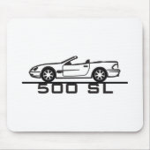 Mercedes 500 SL Typ 230 Mousepad (Vorne)