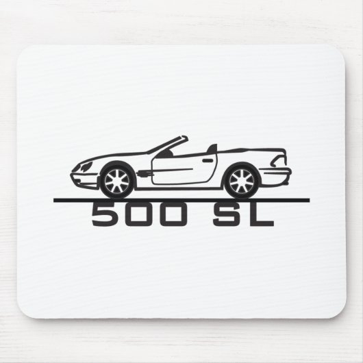 Mercedes 500 SL Typ 230 Mousepad (Vorne)