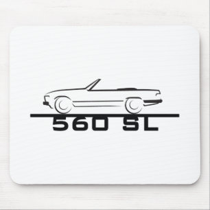 Mercedes 560 SL Typ 107 Mousepad