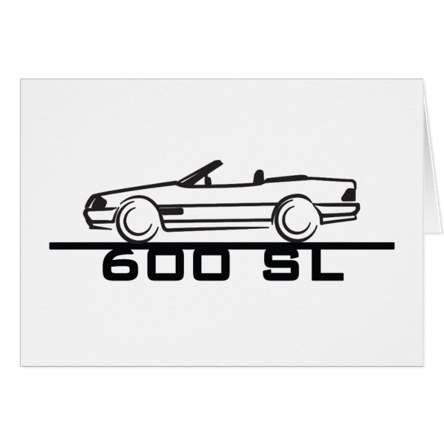 Mercedes 600 SL Typ 129 (Vorderseite (Horizontal))
