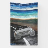Mercedes Banner (Vertikal)