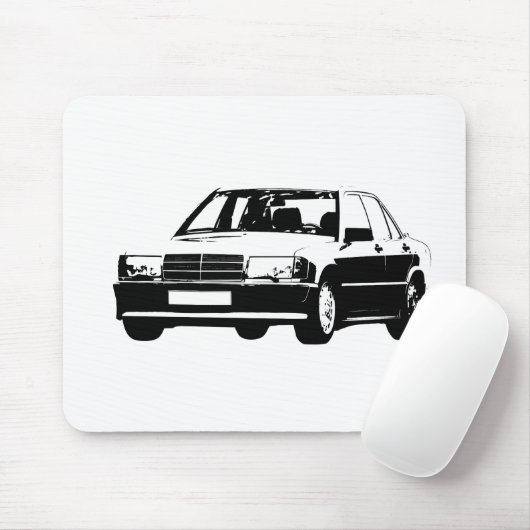Mercedes-Benz-190E Mousepad (Mit Mouse)