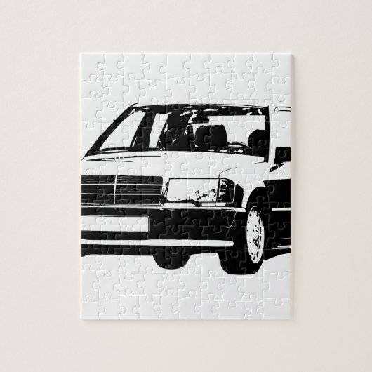 Mercedes-Benz-190E Puzzle (Vertikal)