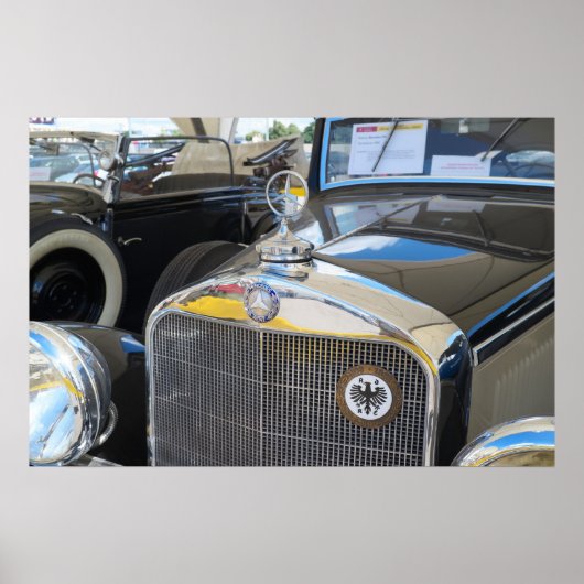 Mercedes-Benz 260D. Das erste Dieselfahrzeug der W Poster (Vorne)