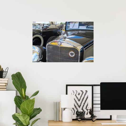 Mercedes-Benz 260D. Das erste Dieselfahrzeug der W Poster (Heimbüro)