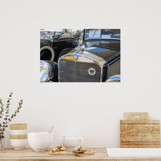 Mercedes-Benz 260D. Das erste Dieselfahrzeug der W Poster (Küche)