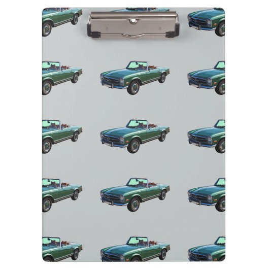 Mercedes Benz 280 SL Cabrio Klemmbrett (Vorderseite)