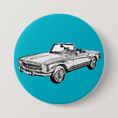 Mercedes Benz 280 SL Cabriolet Button (Vorderseite)