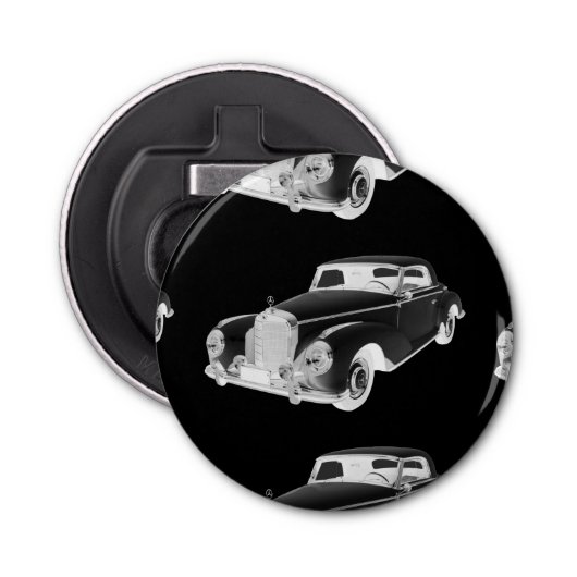 Mercedes Benz 300 Luxus Auto Art Flaschenöffner (Vorderseite)