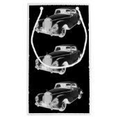 Mercedes Benz 300 Luxus Auto Art Kleine Geschenktüte (Rückseite)