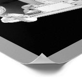 Mercedes Benz 300 Luxus Auto Art Poster (Ecke)